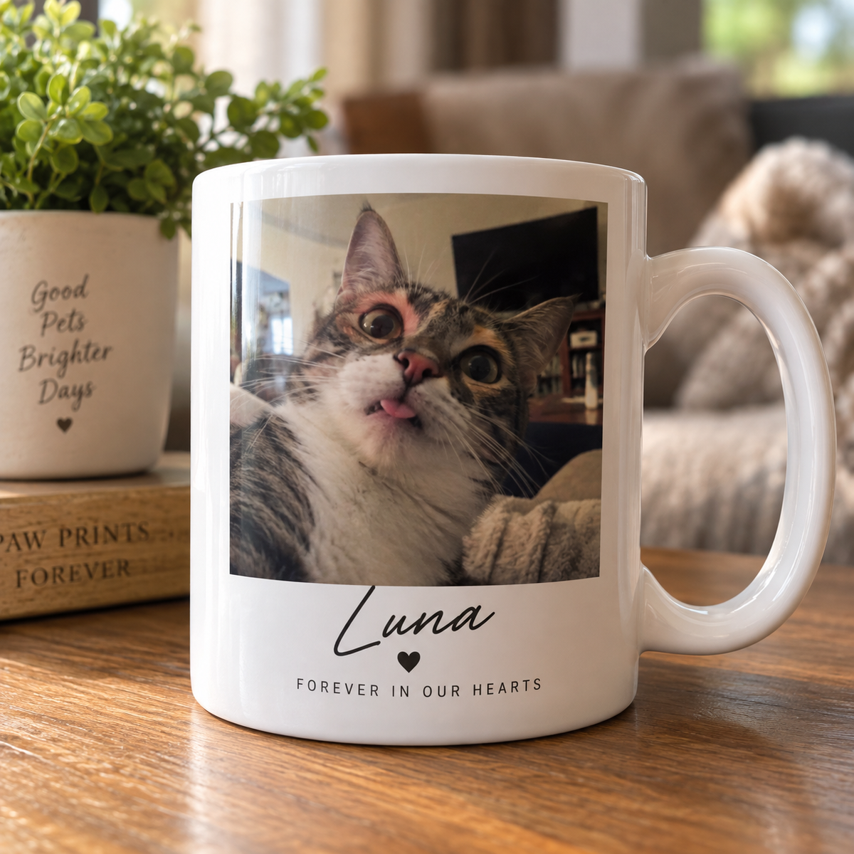 Pet Memorial Photo Mug
